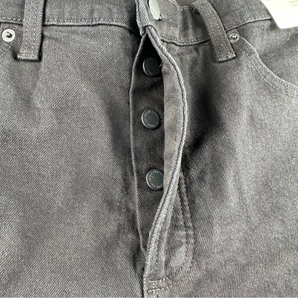 Universal Thread Highest Rise Black Straight Leg Jeans NWT 16 - Picture 9 of 14